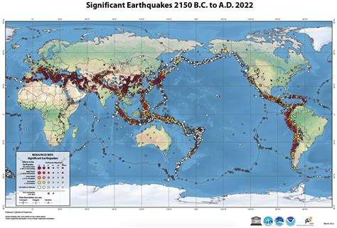 Nrken19 on Twitter: "Map showing significant earthquakes from 2150 BC ...