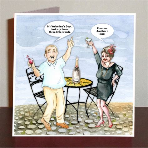 Funny Anniversary Card With Older Couple Celebrating3d | Etsy UK ...