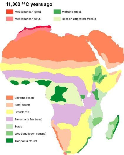 Pin by Zeke Paull on Climate maps of Africa | Historical geography, Map ...