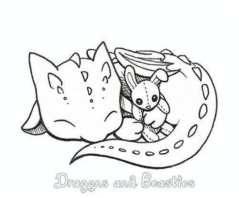 Cute Free Dragon Coloring Pages - Ferrisquinlanjamal