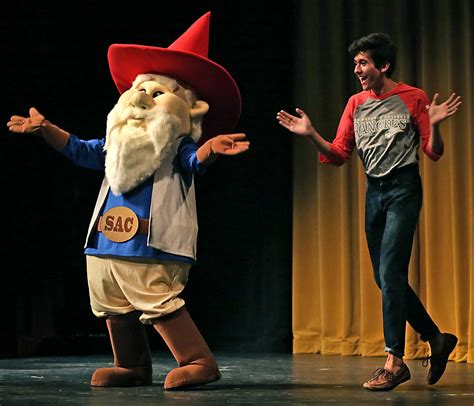 San Antonio College Gnome Ranger mascot infiltrates campus