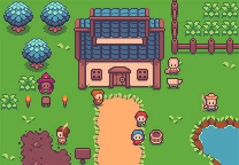 RPG townsfolk pack by Franuka in 2022 | Pixel art design, Pixel art ...