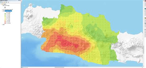 Shapefile Kecepatan dan Arah Angin Indonesia - Lapak GIS