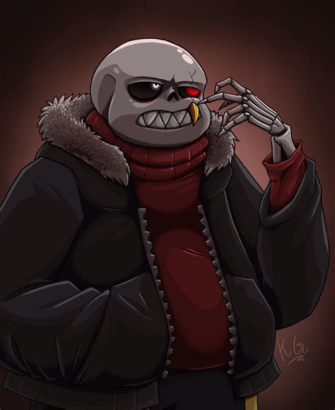 Red Sans (underfell) by KlaraGibson on DeviantArt