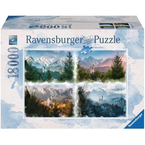 Ravensburger Neuschwanstein Castle Puzzle 18000pc – Animal Kingdoms Toy ...