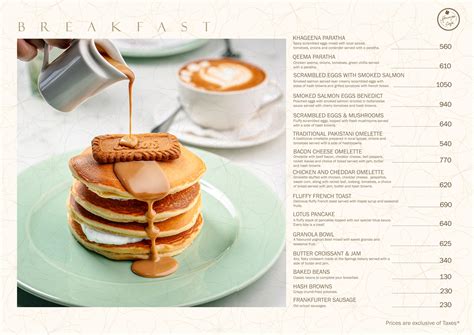 Cafe Menu – Springs Stores (Pvt) Ltd