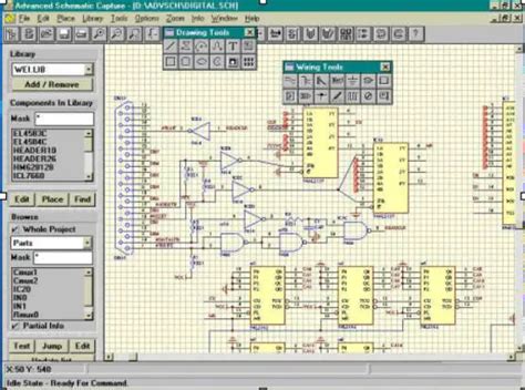 Free electronic circuit diagram/schematic drawing software ...