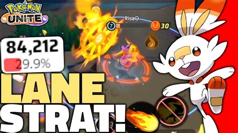 Pokémon Unite Cinderace LANE Strategy actually WORKS?!😵 (Cinderace ...