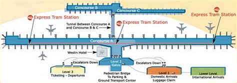 Detroit Airport Terminal Map – Map Of The Usa With State Names