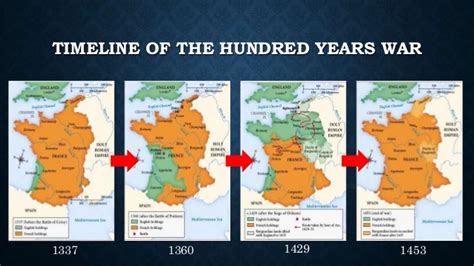 100 Years War Map