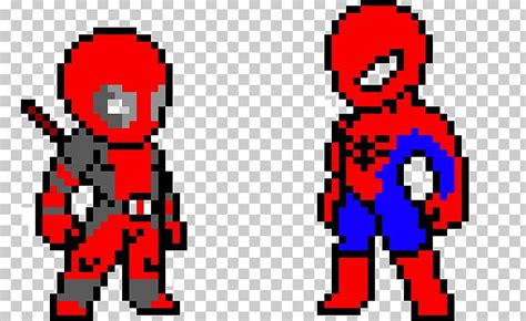 Spider-Man Deadpool Venom Superhero Pixel Art PNG, Clipart, Area, Art ...