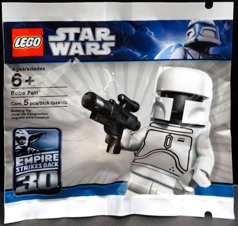 LEGO White Boba Fett Minifigure in Polybag (2853835-1) - Boba Fett ...