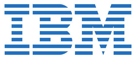 IBM logo PNG transparent image download, size: 4464x1944px