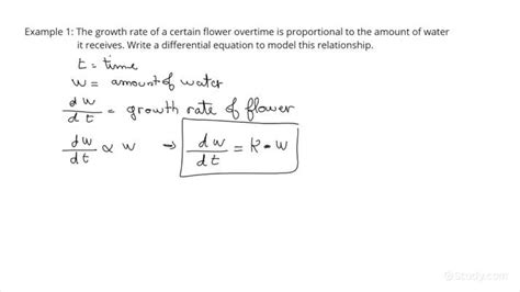 How to Write a Differential Equation, Relating Function of an ...