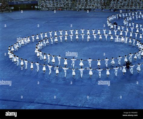 Opening ceremony olympic games barcelona hi-res stock photography and ...