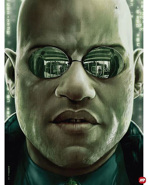 THE MATRIX - MORPHEUS by Dave Merrell @davemerrellartwork | Matrix ...