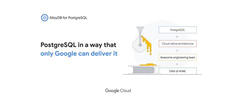 New AlloyDB for PostgreSQL frees you from legacy databases | Google ...