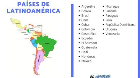 Lista De Los Pa Ses Latinoamericanos Con Mapa | The Best Porn Website