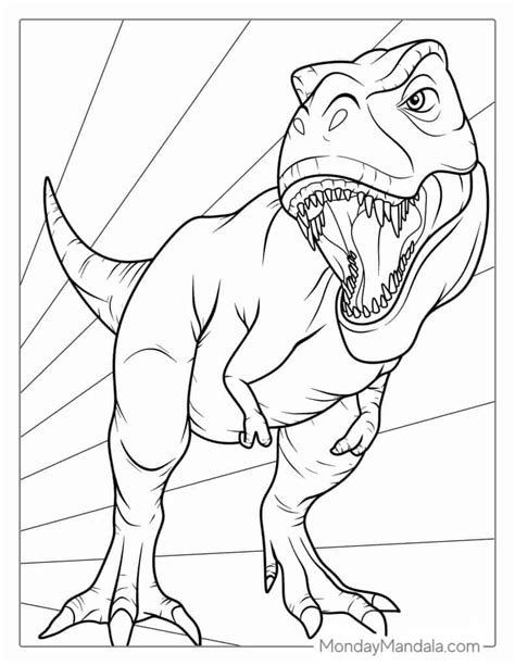 33+ Spinosaurus Vs T-Rex Coloring Pages - KaitlynHeba