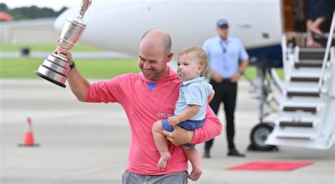 The Open champion Brian Harman returns home to surprise celebration ...