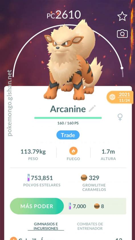 Arcanine - Pokemon Go