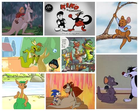 Iconic Cartoon Kangaroo Characters From TV and Movies