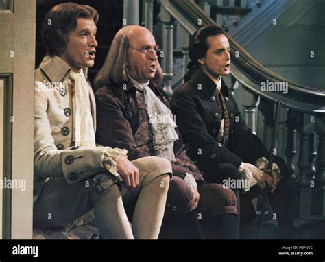 1776, Ken Howard, Howard Da Silva, William Daniels, 1972 Stock Photo ...