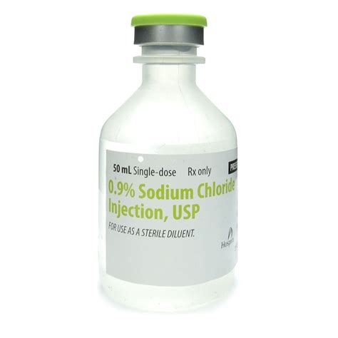 Sodium Chloride 0.9%, 9mg/mL, SDV | McGuff Medical Products