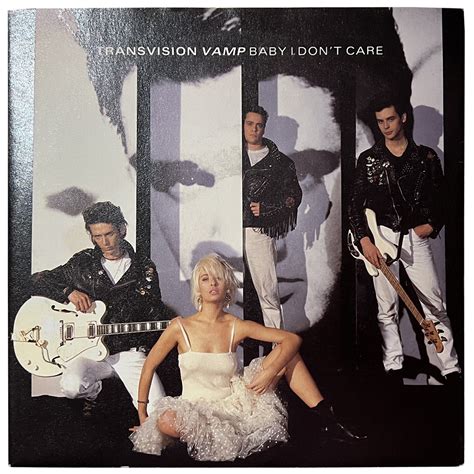 TRANSVISION VAMP ‘BABY, I DON’T CARE’ 7” VINYL 1989 - The Wendy James