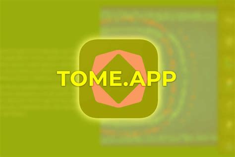 Tome.app: la herramienta para crear presentaciones con inteligencia ...