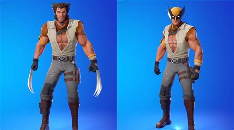 Wolverine Zero skin with original face and mask : FortNiteBR