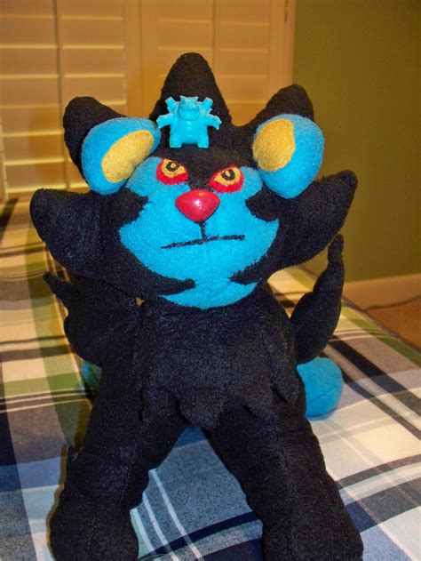 Luxray Plush - Not to Scale :D by mlsterben on DeviantArt