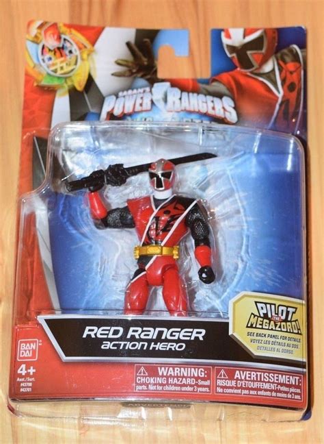 Power Rangers Ninja Steel Red Ranger Action Hero Figure – NEW | #1964849297