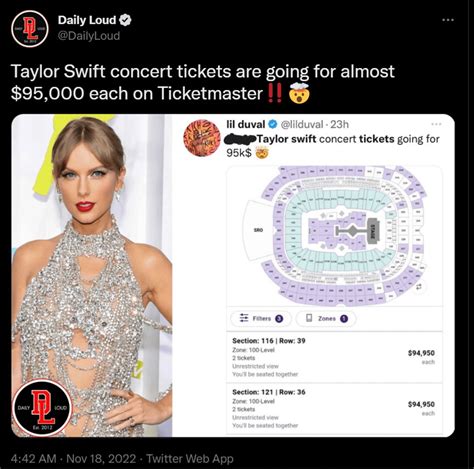 Why are Taylor Swift tickets so expensive? Resale prices amid ...