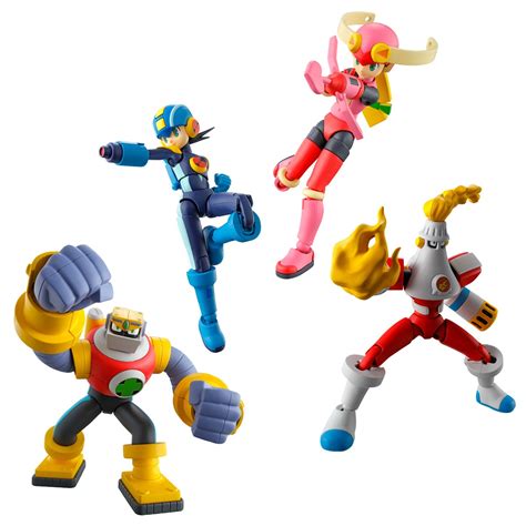 SMP Kit Makes Pose Rockman (Mega Man) EXE 01: 1Box (4pcs) | HLJ.com