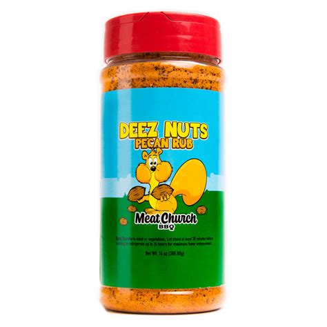 Deez Nuts Honey Pecan BBQ Rub – Meat Church