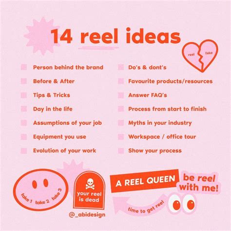 Instagram Reel Ideas | Business branding design, Graphic design tips ...