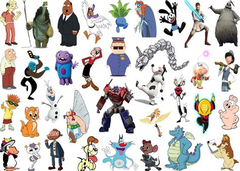 Click the 'O' Cartoon Characters Quiz - By ddd62291