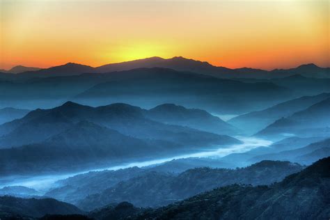 Himalayas Sunrise, Nepal Photograph by Emad Aljumah