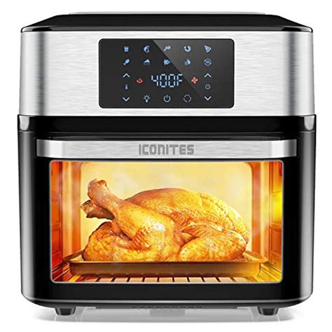 10-in-1 Air Fryer Oven, 20 Quart Airfryer Toaster Oven Combo, 1800W ...