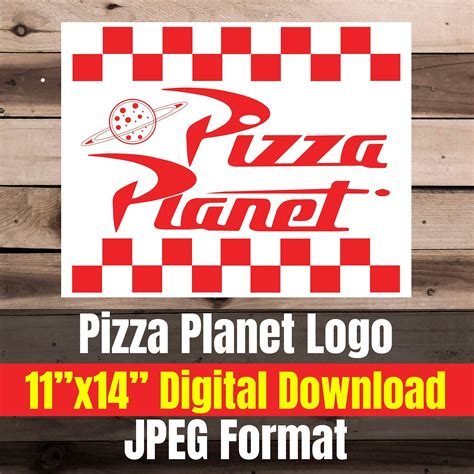 Pizza Planet Sign Printable