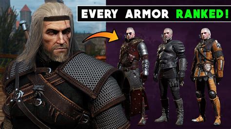 Witcher 3 - All Witcher Armor Ranked WORST to BEST - Go IT