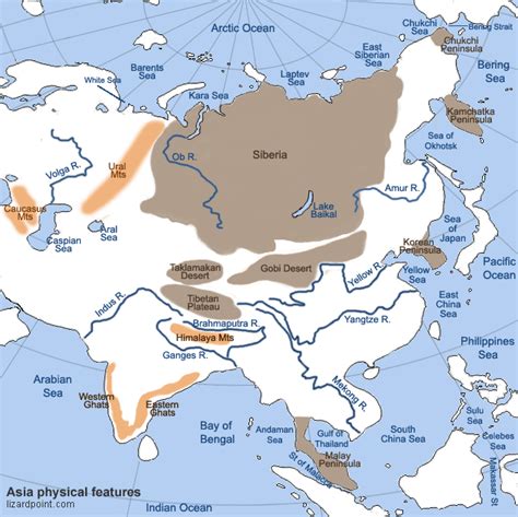 Popular Bodies Of Water In The Philippines Map