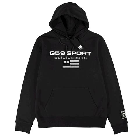 Fuck The Population G59 Suicideboys Sport Logo Pullover Hoodie Black ...