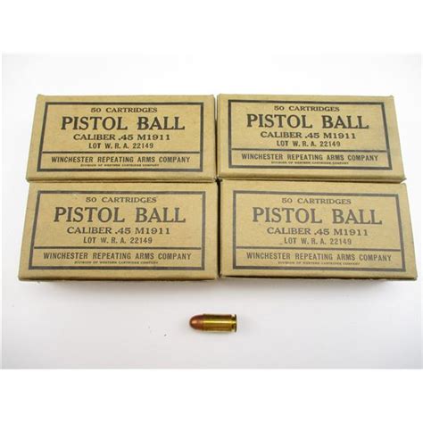 MILITARY .45 ACP AMMO LOT