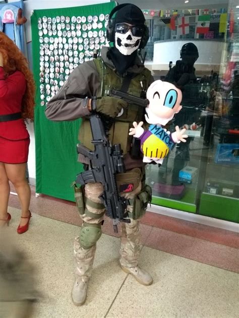 Cosplay - Call of Duty MW2 Ghost 4.0 | Animes shojo, Arte