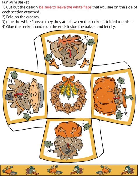 Thanksgiving Food Basket Clipart - Foods Details