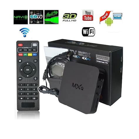 MXQ 4K Android TV BOX - Smart Television - iBuy.al