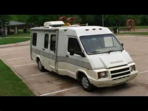 1986 Winnebago Lesharo 3.0L V6 Chrysler conversion Motorhome - YouTube