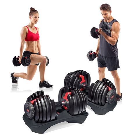 Bowflex SelectTech 552 Adjustable Dumbbells - PREMIER Body Method